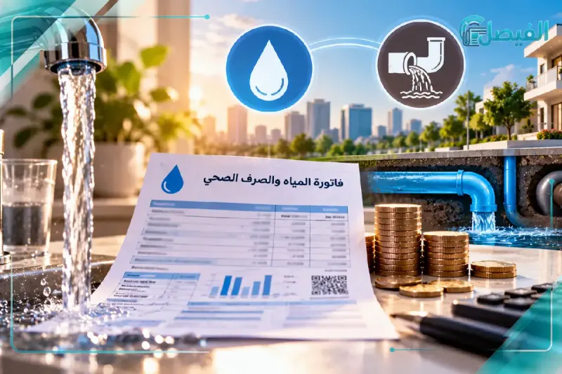 تعريفة المياه والصرف الصحي