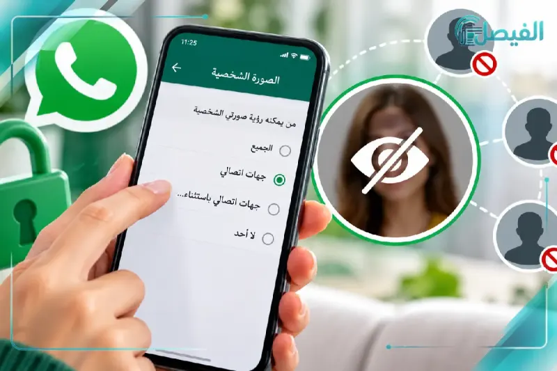 خطوات حماية صورة واتساب الشخصية