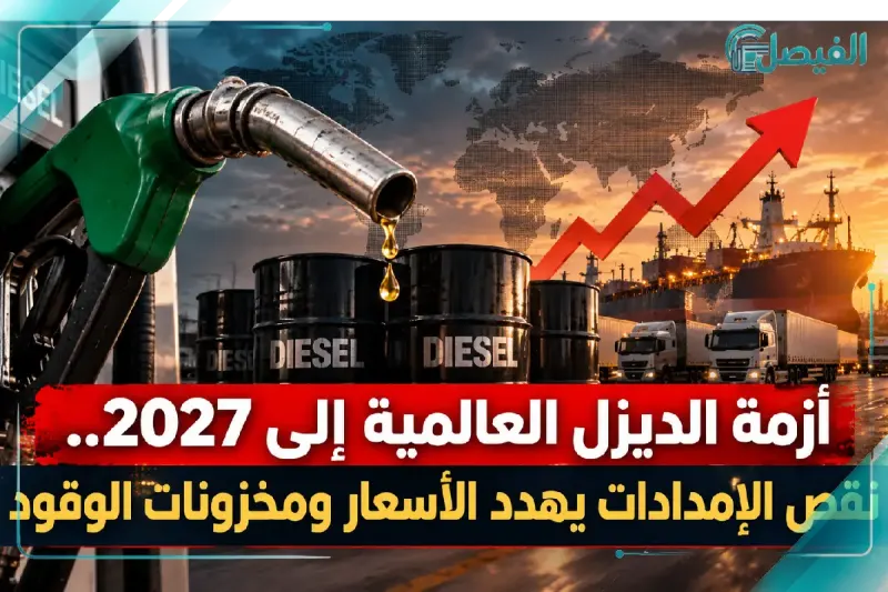 أزمة إمدادات الديزل العالمية تضغط على أسواق الطاقة