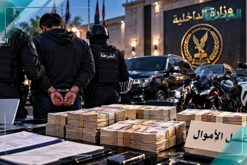 غسل 10 ملايين جنيه من الهجرة غير الشرعية.. الداخلية تتخذ إجراءات قانونية