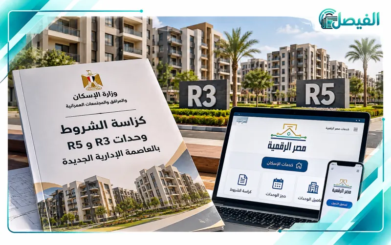 الإسكان تفتح حجز وحدات R3 وR5 بالعاصمة الجديدة.. اعرف الموعد وطريقة التقديم