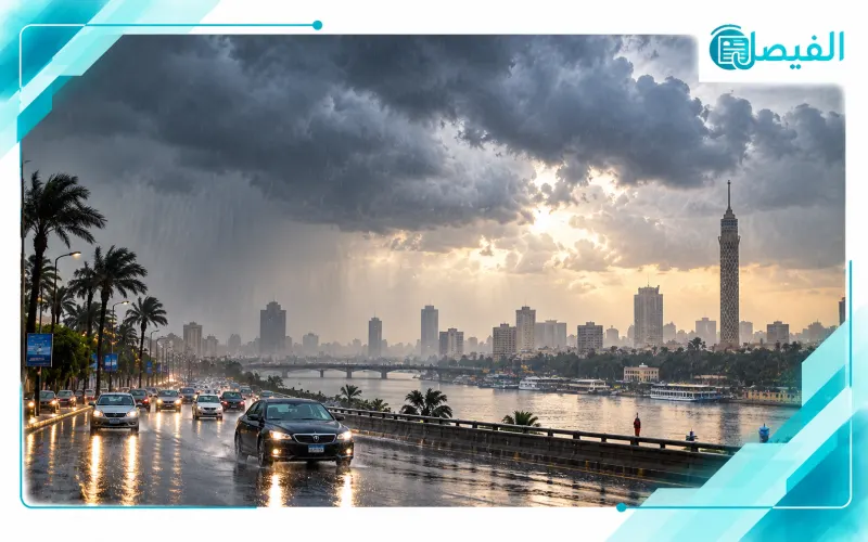 منخفض جوي يضرب مصر.. أمطار وانخفاض في درجات الحرارة