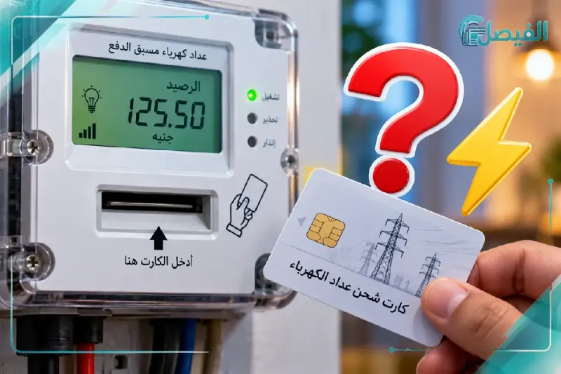 عداد كهرباء مسبق الدفع.. مصير الرصيد عند فقدان كارت الشحن