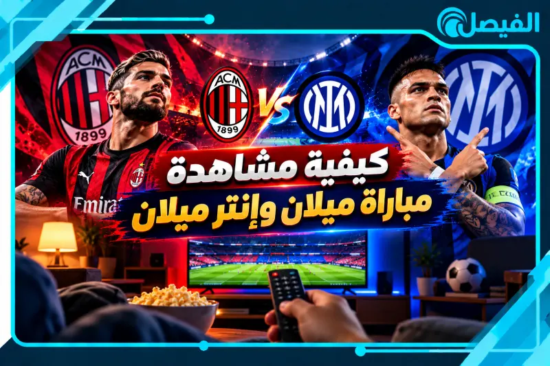 كيفية مشاهدة مباراة ميلان وإنتر ميلان