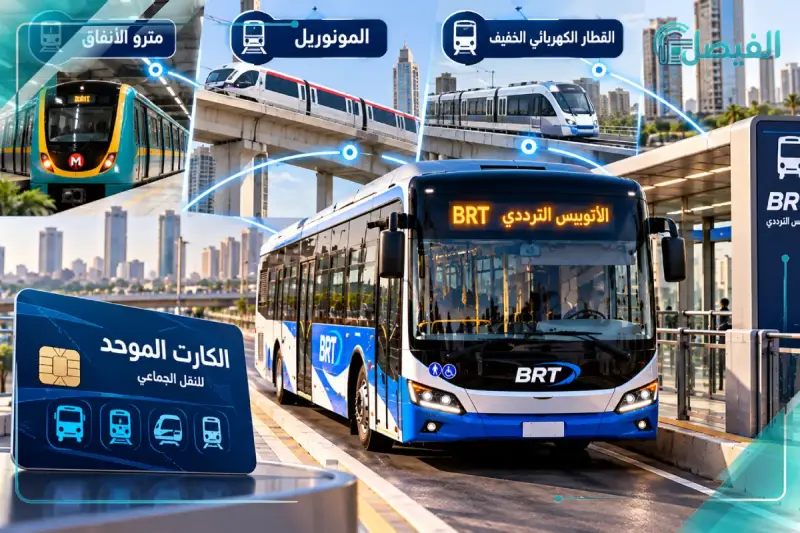 الأتوبيس الترددي BRT والكارت الموحد.. خطة ربط وسائل النقل الجماعي في مصر