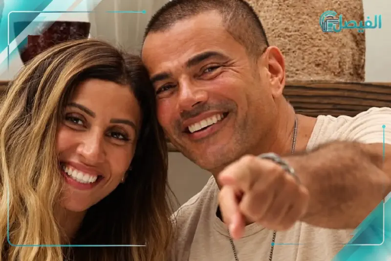 رقص دينا الشربيني على أنغام عمرو دياب