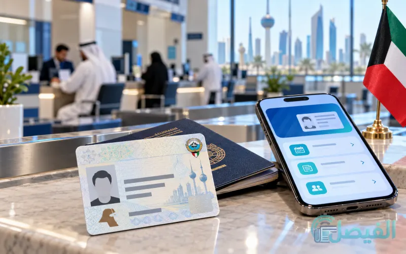 تجديد البطاقة المدنية في الكويت للوافدين 2026 عبر سهل والهيئة العامة للمعلومات المدنية.
