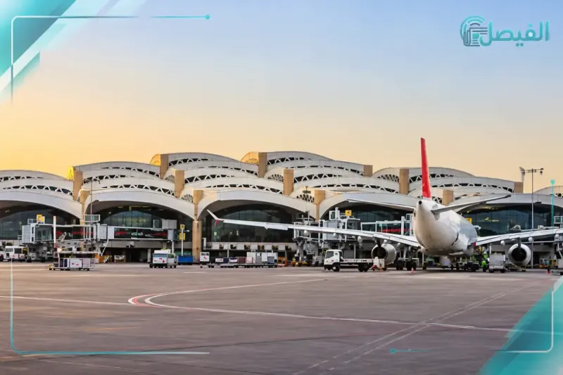 استهداف مطار الرياض 