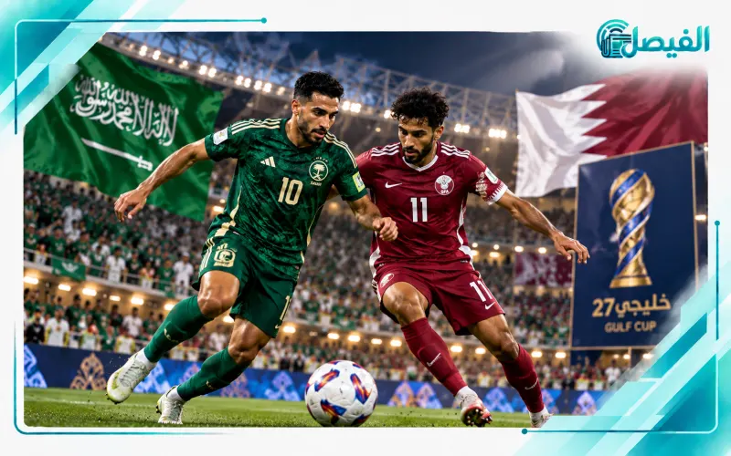 صراع سعودي قطري على بطاقة نهائي خليجي 27