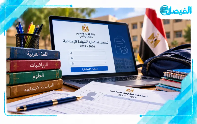 استمارة الشهادة الإعدادية 2027.. التسجيل الإلكتروني والأوراق المطلوبة