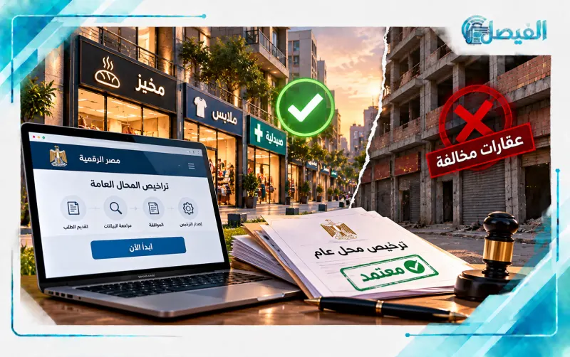 تراخيص المحال 2026.. تنظيم جديد للمحال داخل العقارات المخالفة
