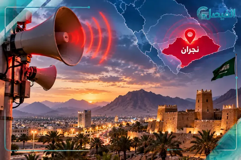 تفاصيل التنبيه في نجران