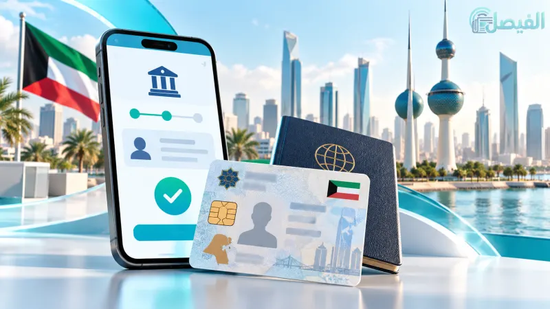 تجديد البطاقة المدنية في الكويت للوافدين 2026 عبر تطبيق سهل والخدمات الإلكترونية.
