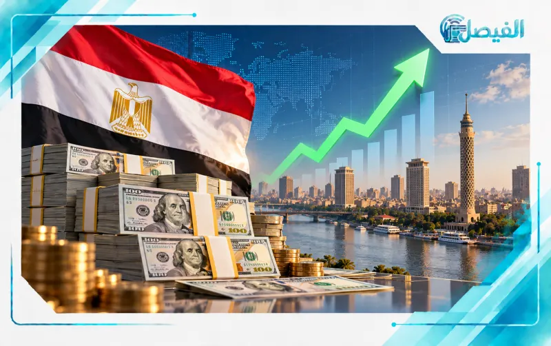 احتياطي مصر يقفز إلى 57.35 مليار دولار
