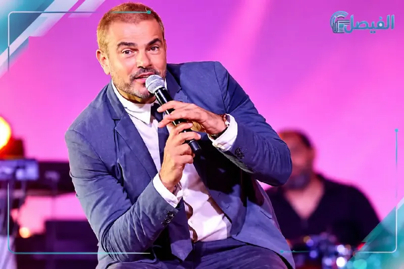 الهضبة يستعد لحفل أورنج بمهرجان الجونة