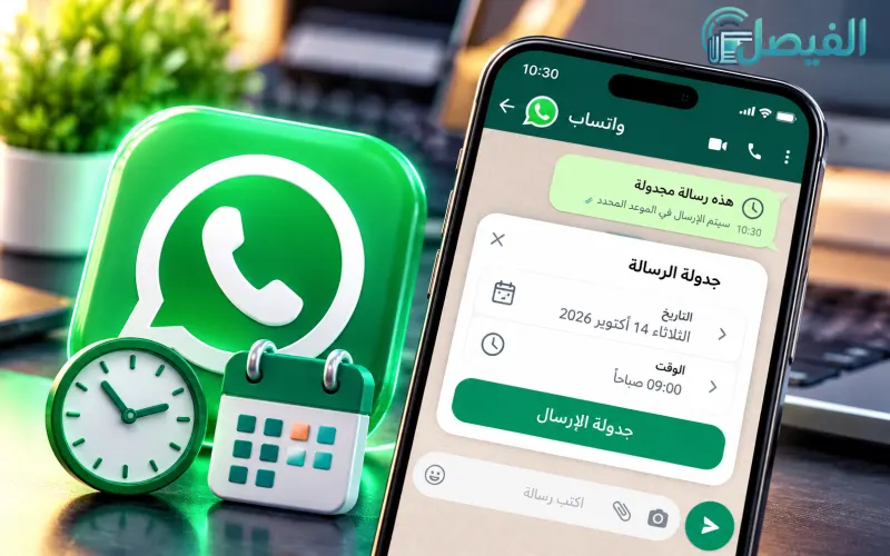 واتساب يختبر جدولة الرسائل.. ميزة جديدة لإرسال المحادثات تلقائيًا