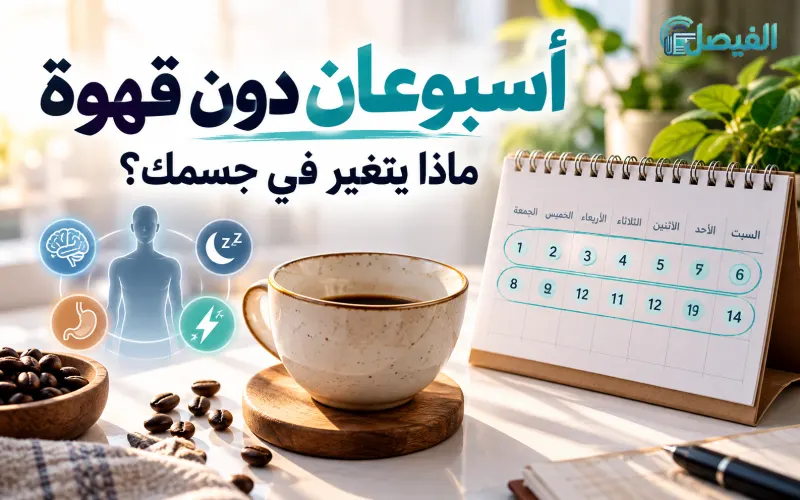 التوقف عن القهوة لمدة أسبوعين وتأثيره المحتمل على الجسم