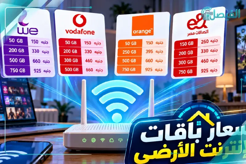 الإنترنت المنزلي.. الباقات والأسعار الجديدة