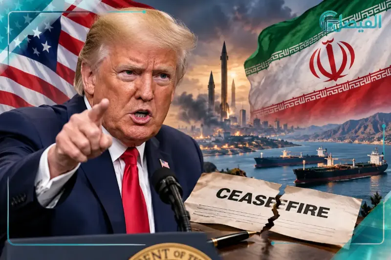 ترامب يكشف موقفه من وقف إطلاق النار