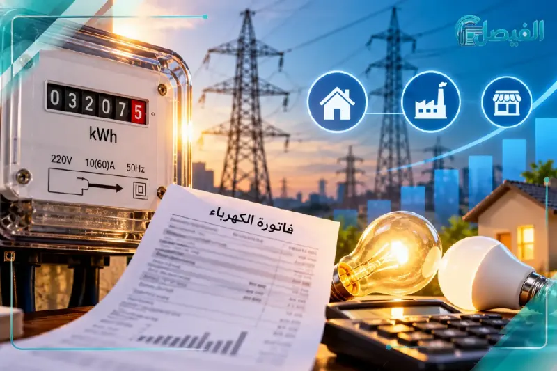 أسعار شرائح الكهرباء في مصر